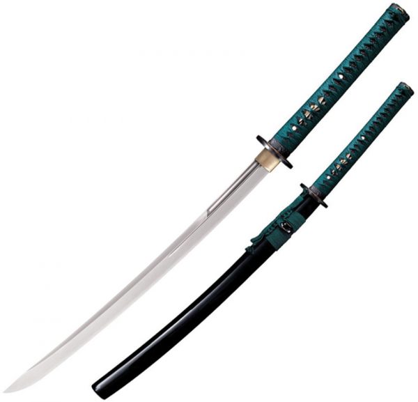 DRAGONFLY WAKIZASHI LONG HANDLE SWORD 33.5IN OAL