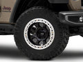 KM237 17X9 5X5.0 S-BLK-MACH-RG -38M