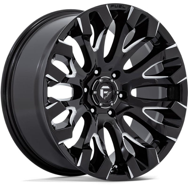 D828 20X9 8X170 G-BLK-MILL 1MM