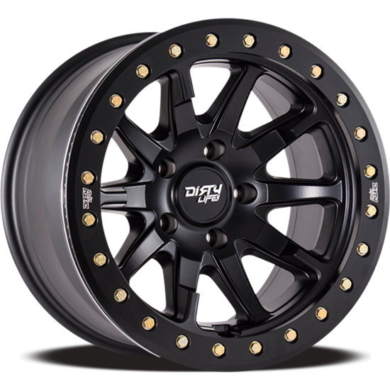 ~(58 lbs. 22X22X10)~ DT-2 (9304) MATTE BLACK 20X9 5-139.7 12MM 87.1MM