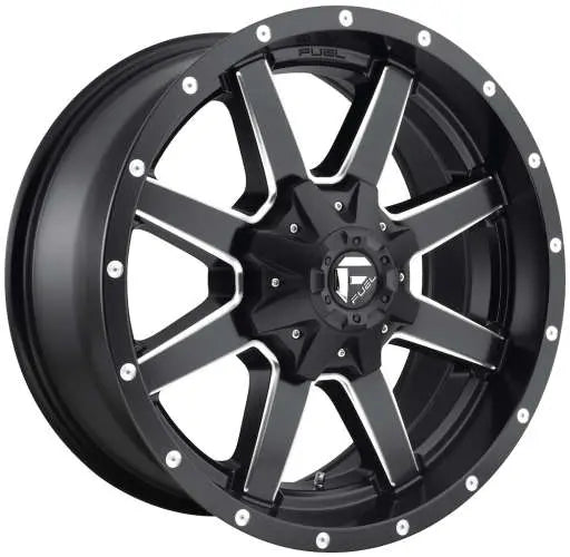 D538 20X9 5X150 MT-BLK-MIL 35MM