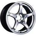 SSR GTX03 16x6.5 48 4x100 Platinum Silver