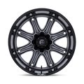 D853 22X9 5X5.5/150 M-GNMTL BLK-LP