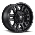 ~(42 lbs. 23X23X12)~ SLEDGE 20x9 5x114.30/5x120.00 MATTE BLACK GLOSS BLACK LIP (35 mm)