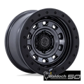 BR023 17X9 6X4.5 M-GNMTL M-BLK 12MM