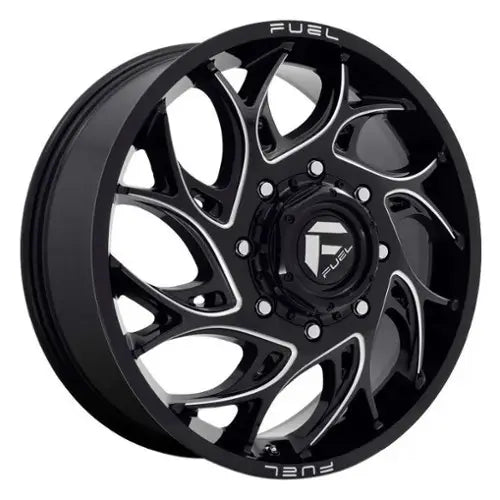 D741 20X8.25 8X6.5 GL-BLK-MIL 105MM