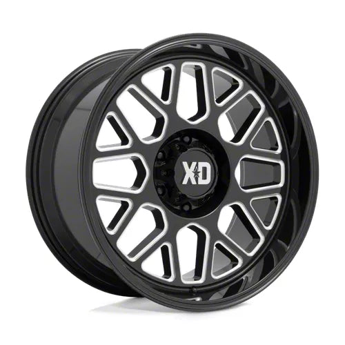 XD849 20X12 8X6.5 G-BLK MILL -44MM