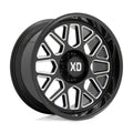 XD849 20X12 8X6.5 G-BLK MILL -44MM