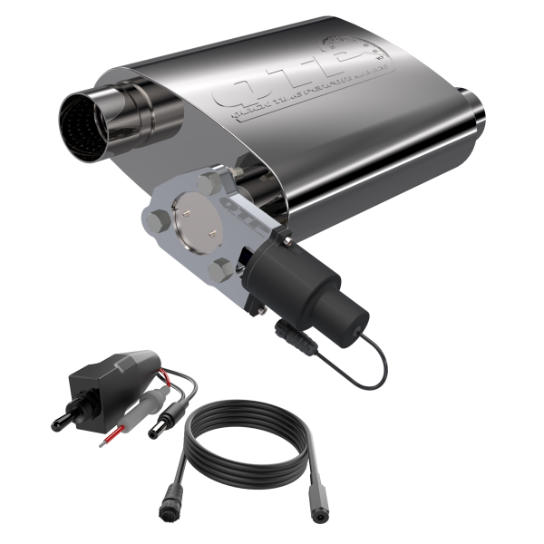 2.50 INCH QTP SCREAMER TWINTRONIC MUFFLER