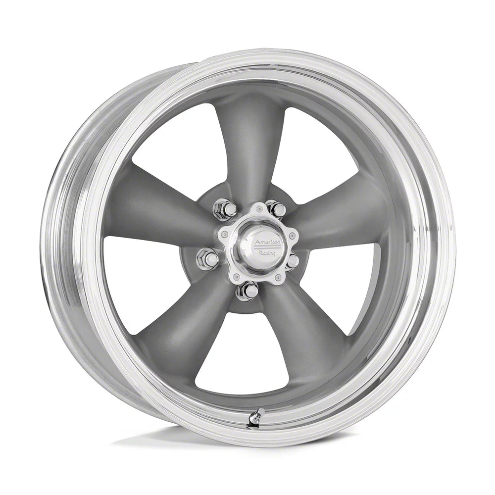 AMERICAN RACING VINTAGE VNCL205 15X8 5X4.5 M-GRY POL-LP 01MM - VNCL205586545