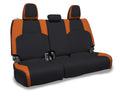 PRP 2024 Toyota Tacoma Rear Bench Covers - Black and Orange