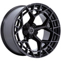 Fuel Wheels black auto part