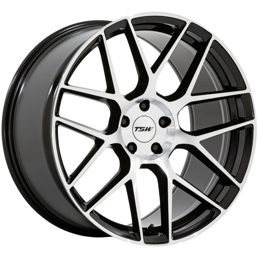 TSW TW002 20X10.5 5X112 G-BLK-MCH 38MM - TW002BD20055738