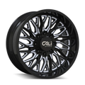 The Wheel Group black auto part