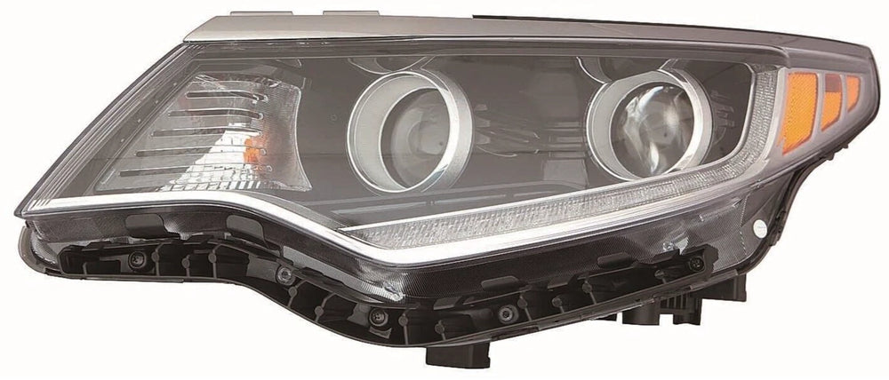 CAPA KA OPTIMA 1617 HEADLIGHT ASSY HALOGEN W/DRL LH