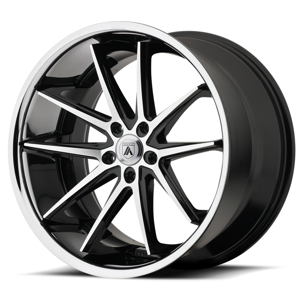 ABL5 22X9 5X4.75 SLVR MACH W/ SS LI