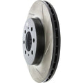 StopTech 97-04 Chevrolet Corvette Front BBK w/ Black ST-40 Calipers Slotted 355x32mm Rotors