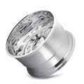 CALI OFF-ROAD PARADOX 9113 POLISHED MILLED SPOKES 22X12 8-170 -51MM 125.2MM