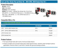 Stoptech red auto part