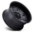 D853 22X10 BLANK M-GNMTL BLK-LP 10M