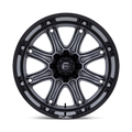 D853 22X10 BLANK M-GNMTL BLK-LP 10M