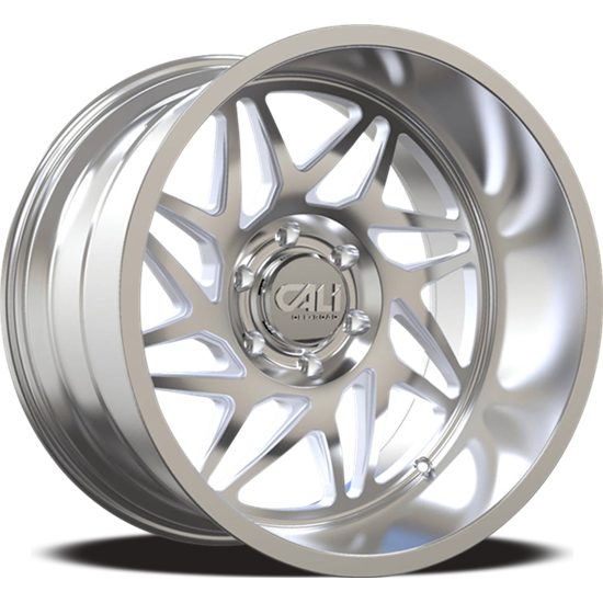 CALI OFF-ROAD GEMINI 9112 POLISHED MILLED SPOKES 22X12 8-165.1 -51MM 125.2MM