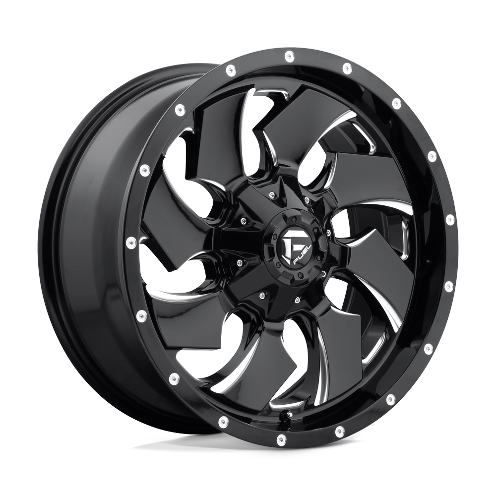 Fuel Wheels black auto part