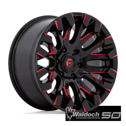 D829 18X9 6X135 G-BLK MILL-RD 1MM
