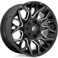 D769 22X12 8X180 G-BLK-MILL -44MM