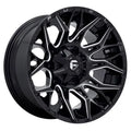 D769 22X12 8X180 G-BLK-MILL -44MM
