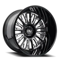 VERTEX (9116) BLACK MILLED