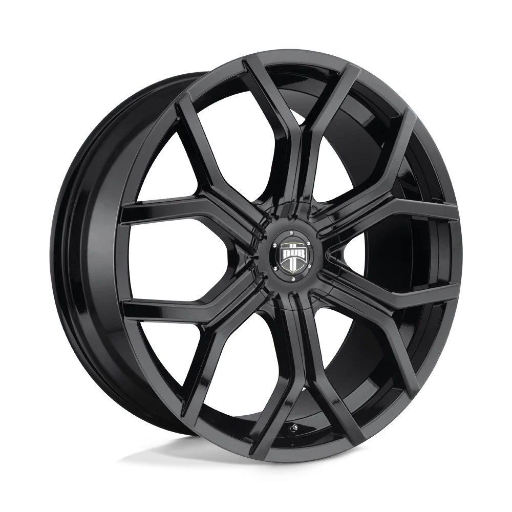 S208 22X9.5 BLANK GL-BLK 38MM (0-0)