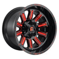 D621 22X10 6X135/5.5 GL-BLK-RTTC -1