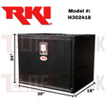STEEL UNDERBODY 30X24X18 BLK