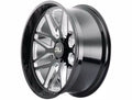 CALI OFF-ROAD INVADER 9115 GLOSS BLACK/MILLED SPOKES 22X12 8-170 -51MM 125.2MM