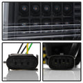 1720 COMPASS LED DRL PROJECTOR HEADLIGHTS BLACK