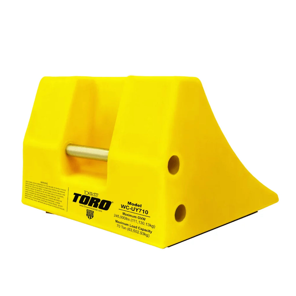 70 TON LARGE EQUIPMENT WHEEL CHOCK