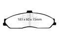 S4KF1054 FRONT EBC Stage 4 Kit