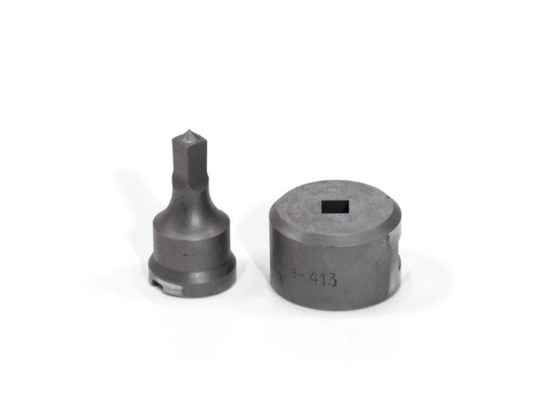 11/32' SQUARE PUNCH & DIE SET WITH