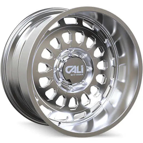 CALI OFF-ROAD PARADOX 9113 POLISHED MILLED SPOKES 20X12 6-139.7 -51MM 106MM