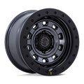 BR023 17X9 5X5.0 M-GNMTL M-BLK 1MM