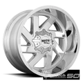 MELEE 22X10 8X165.10 CHROME -18 MM
