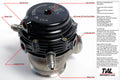 TiAL Sport MVR Wastegate 44mm .9 Bar (13.05 PSI) - Blue (MVR.9B)
