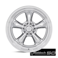 AMERICAN RACING VINTAGE VN505 15X7 5X4.75 POLISHED -6MM - VN5055761