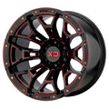 XD841 20X10 6X135 G-BLK MILL RTCC -