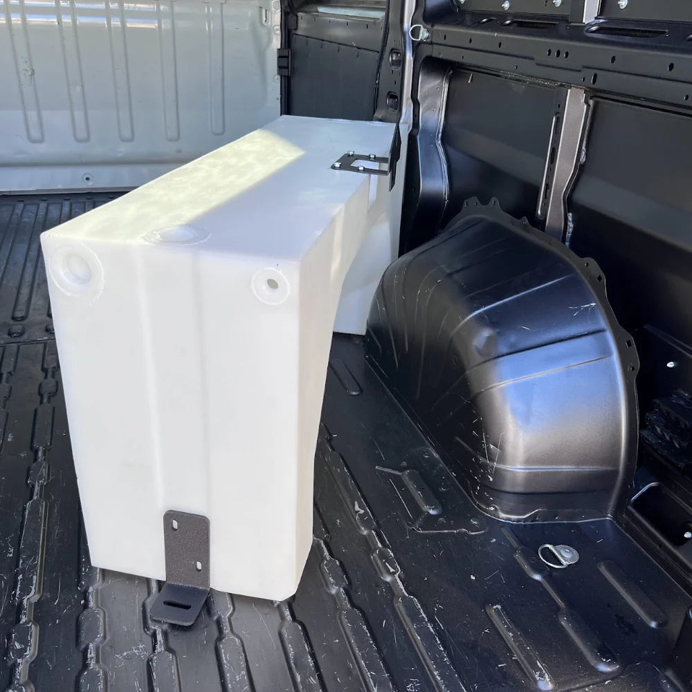 39 Gallon Wheel Well Water Tank For 2013-2023 Dodge Ram Promaster 1500 2500 3500 136 159 And 159 Inch Ext