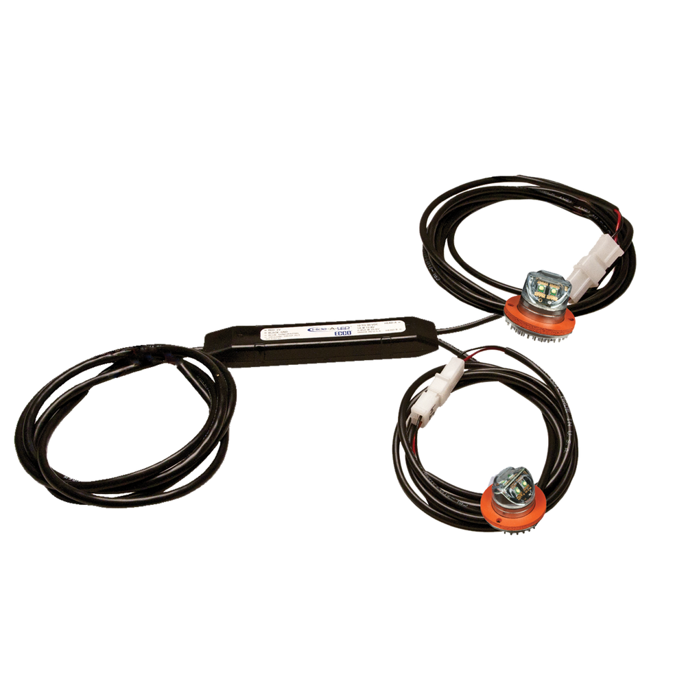 HIDE-A-LED 2 HEADS 4 LED EA