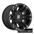 XD822 18X9 5X5.0/5.5 BLK