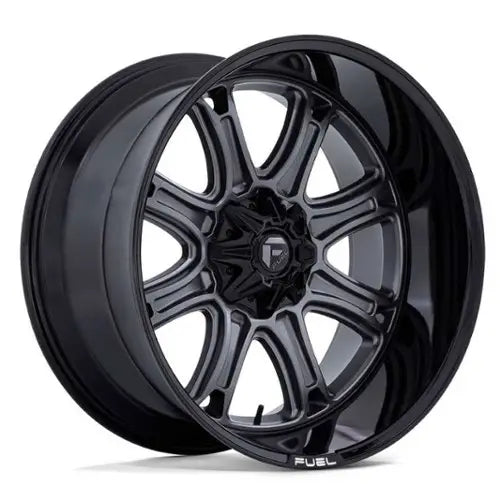 D853 20X10 5X5.0/135 M-GNMTL BLK-LP
