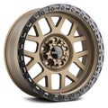 Weld Off-Road W115 20X10 Cinch8x170 ET -18 BS 4.75 Satin Bronze / Satin Black Ring 125.1 CB